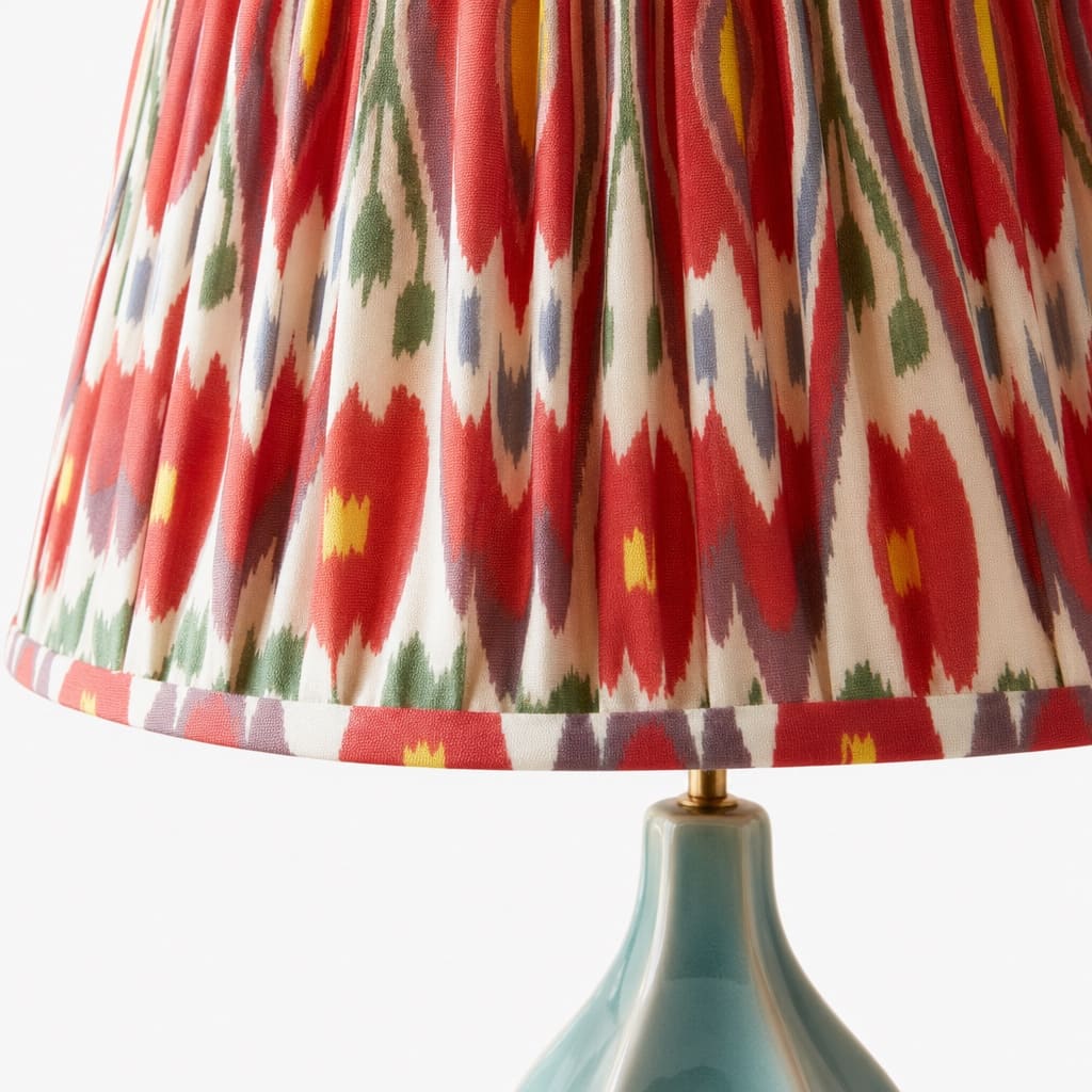 Thalune patterned shade close-up