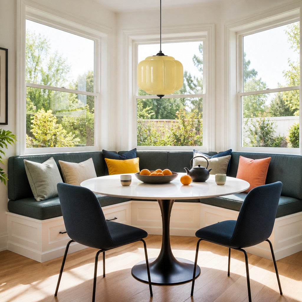 Eloise pendant above a dining nook