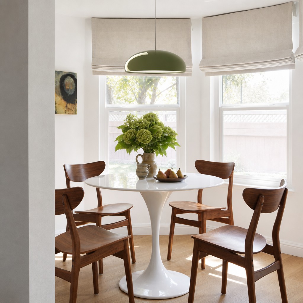 Haelen pendant light in a dining nook
