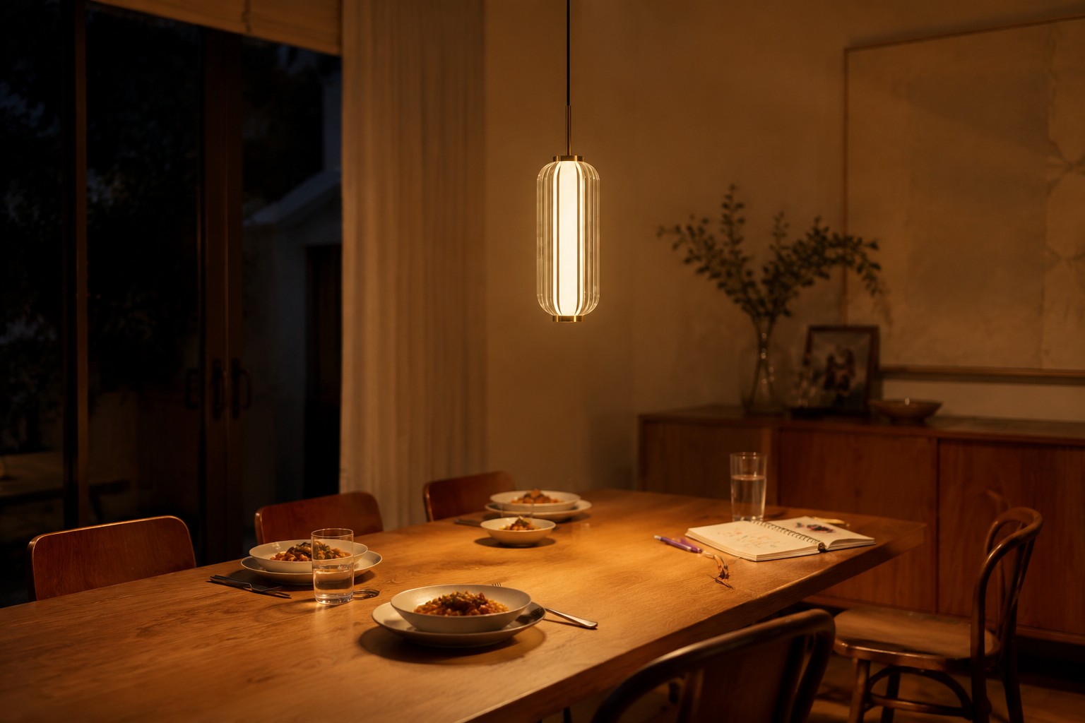 integrated-led-linear-pendant-light