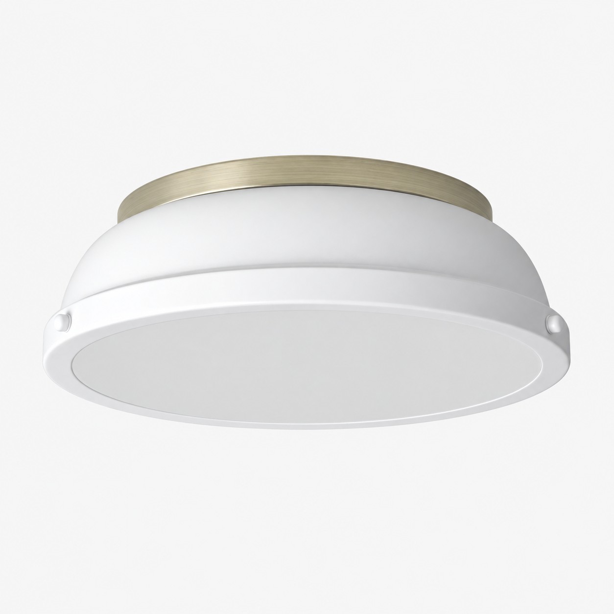 Metal Flush Ceiling Light with a 14-inch diameter and colour choices