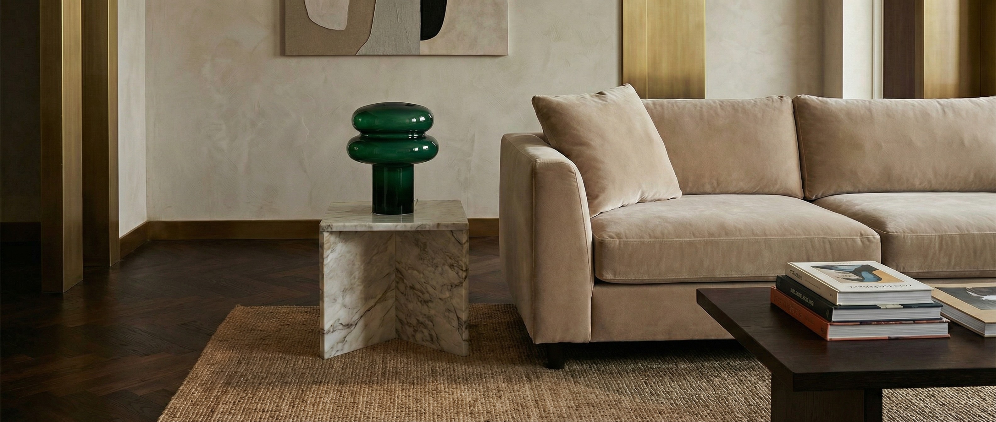 Cirren table lamp in a calm interior setting