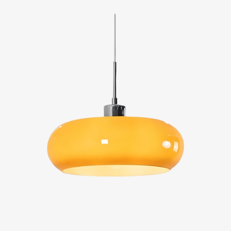 Orange Cirren pendant light finish