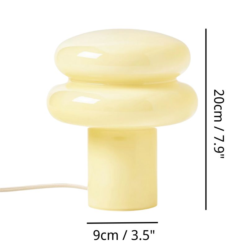 Cirren table lamp measurement diagram