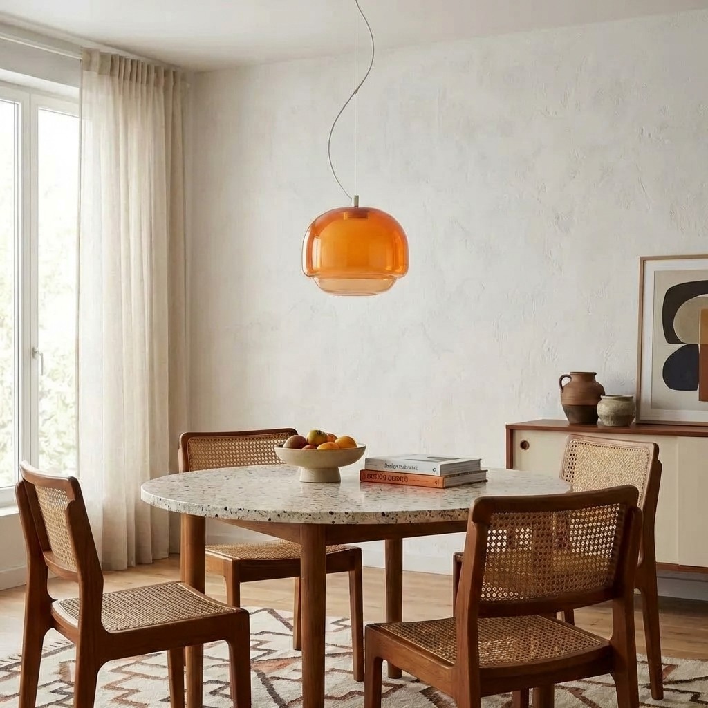 Clinco pendant light in a dining room