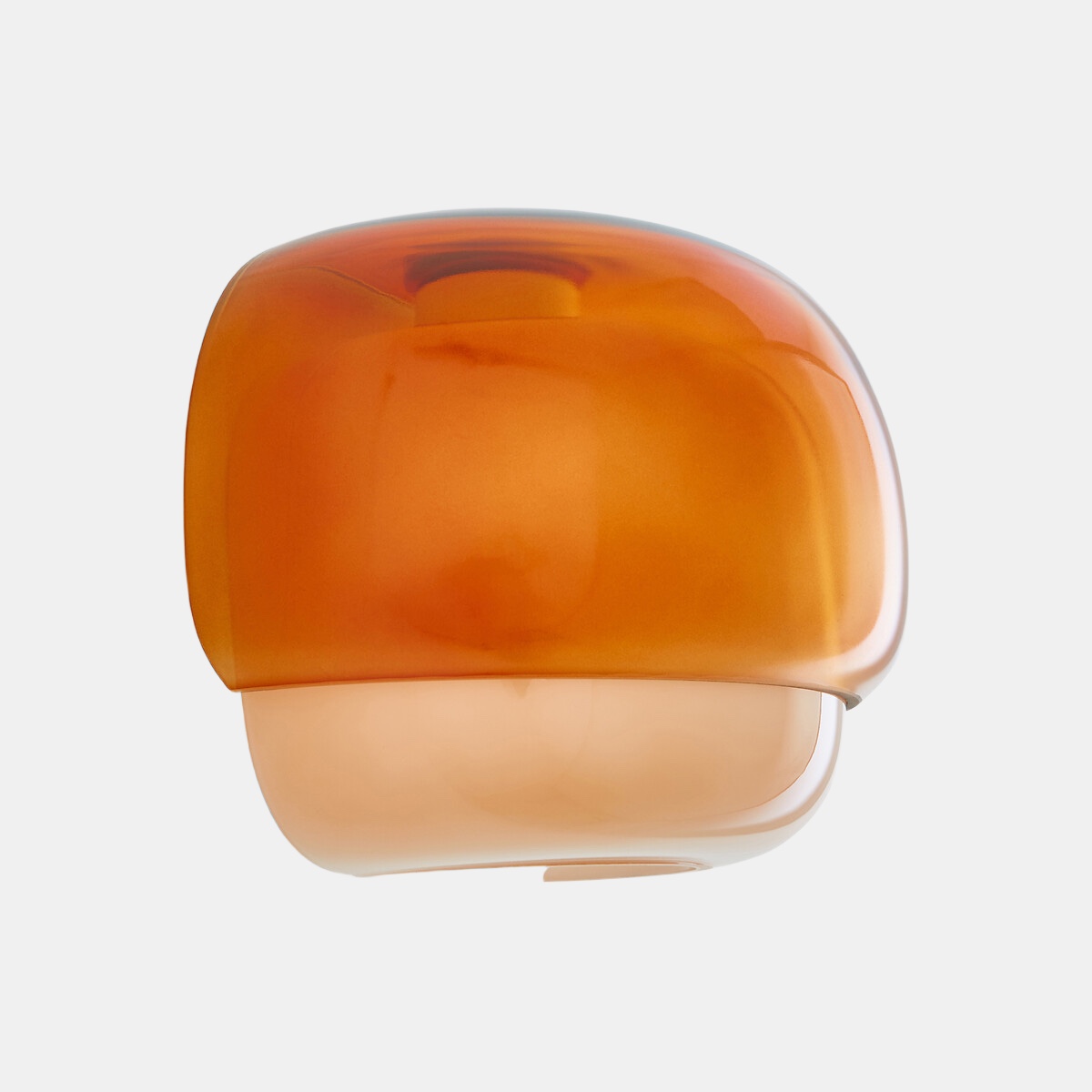 Clinco double shade glass wall lamp detail