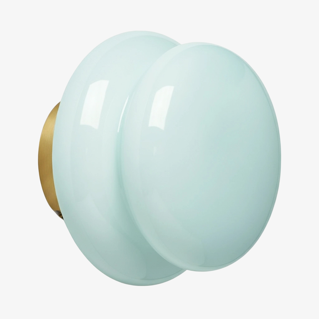 Light Blue Cirren wall sconce