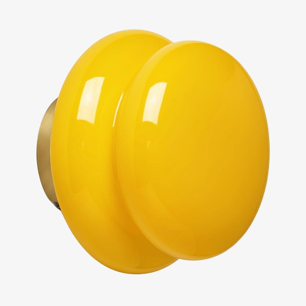 Mustard Yellow Cirren wall sconce