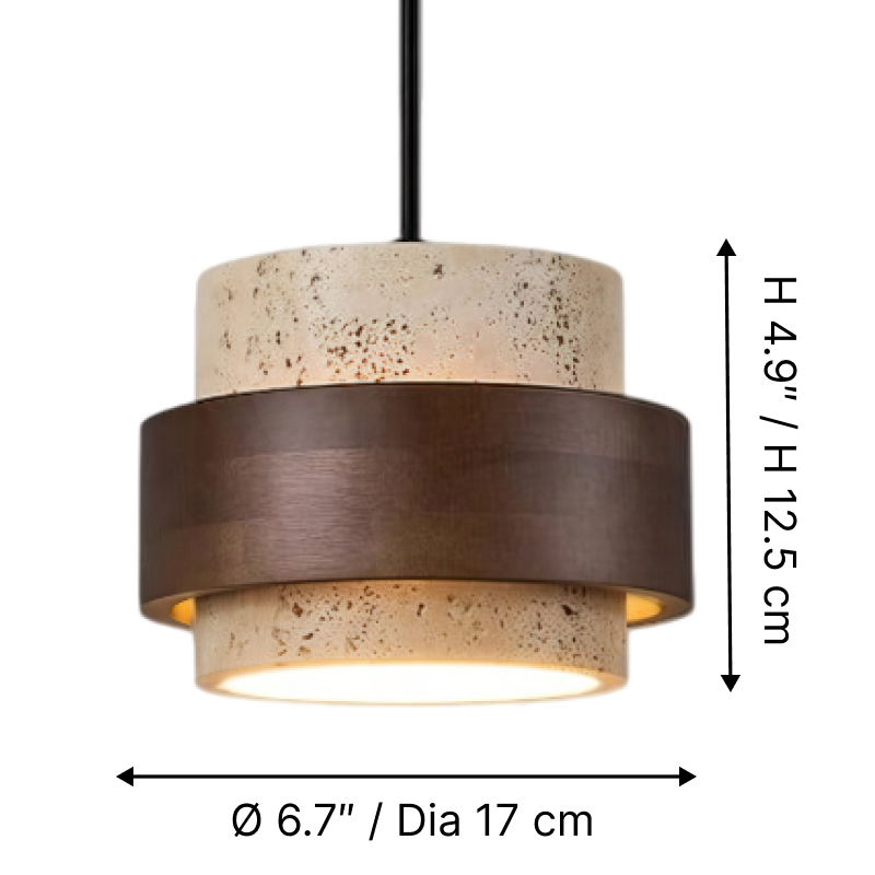 MokuStone pendant lamp dimensions