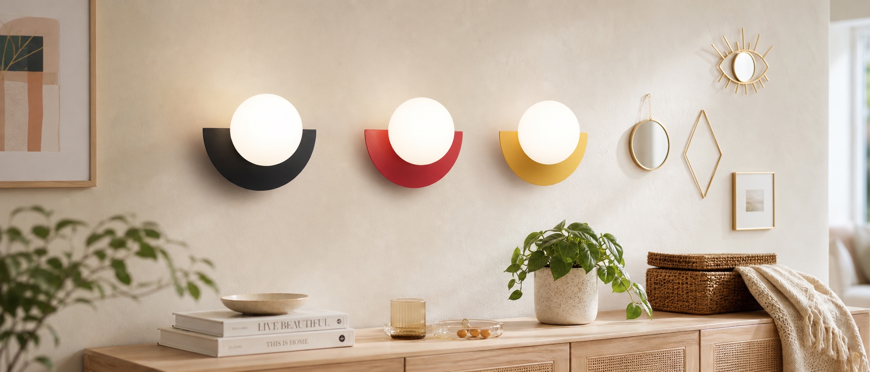 Orbion Collection wall sconces