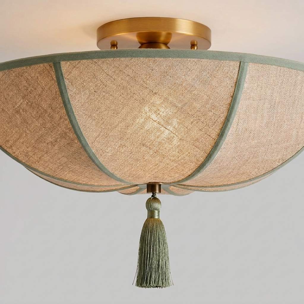 Valoflor shade and tassel detail
