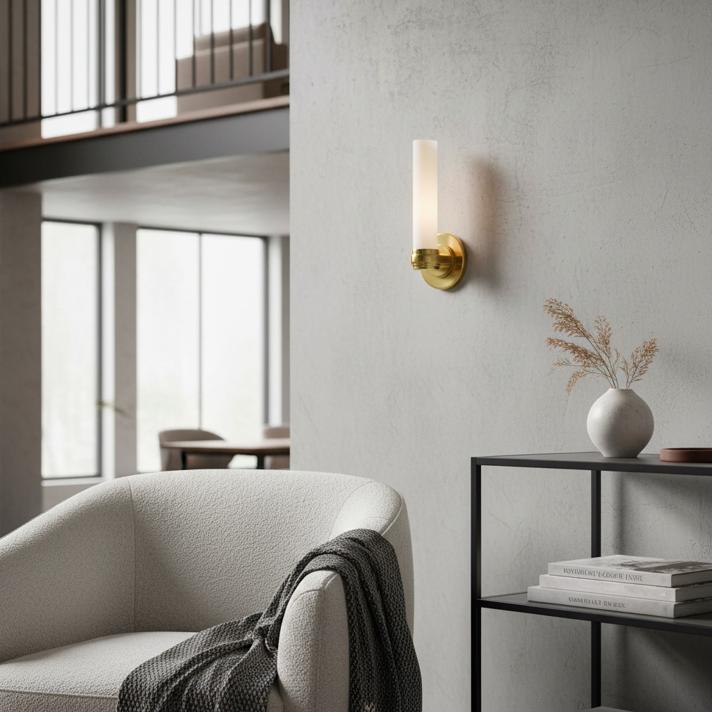 Roven wall sconce in a living room setting