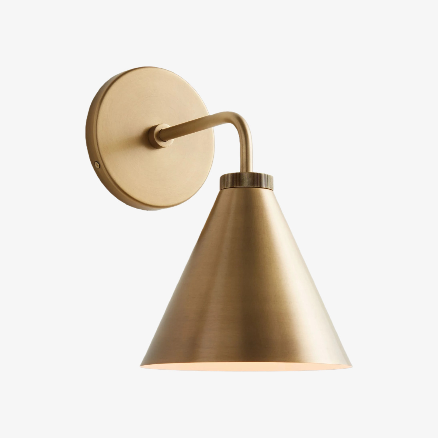 Korvi Modern Vintage Minimalist Cone Wall Sconce