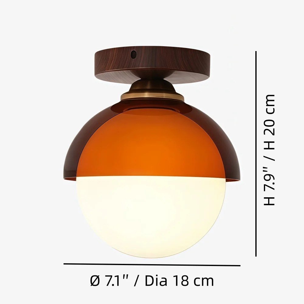 B style ceiling lamp measurement