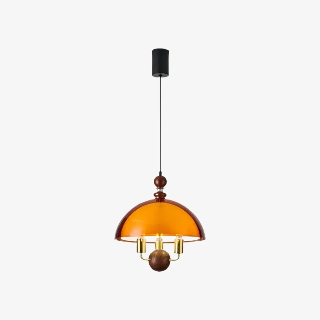 Sunset Afterglow Acrylic Pendant Light European Vintage Design Pendant for Hallway and Dining Room