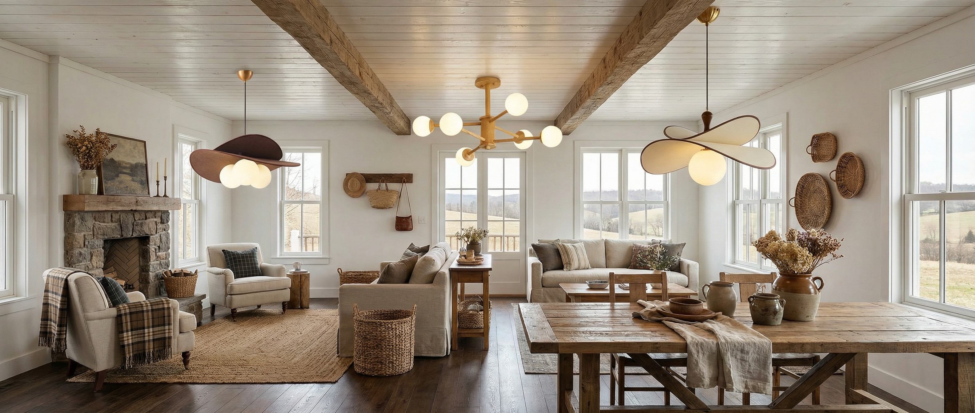 Orrise Collection in a coordinated living space