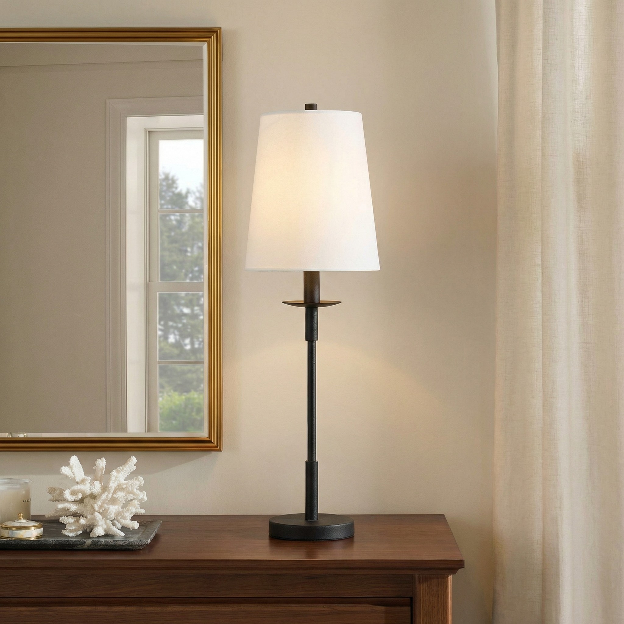 Customer room styling with Rowan lamp