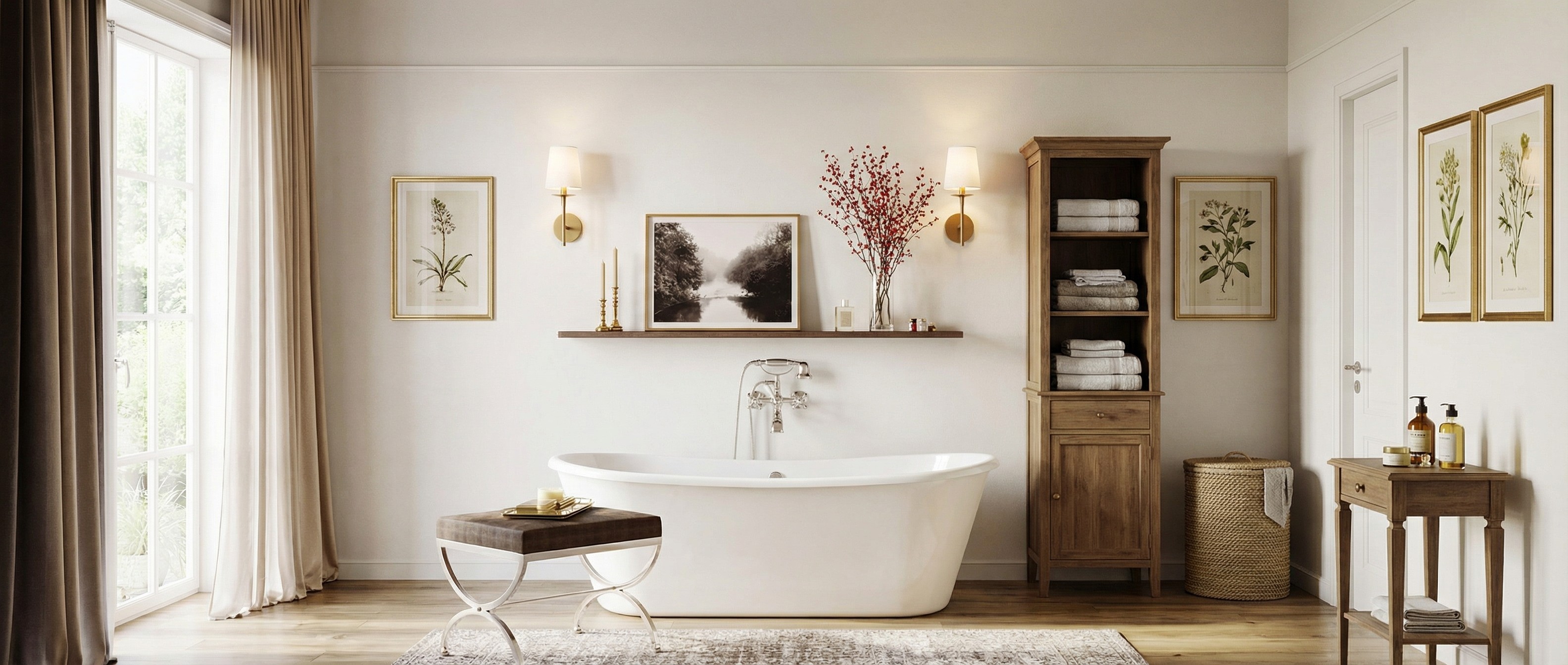 Rowan wall sconce for a softly lit home space