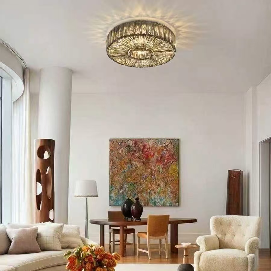 Ribella ceiling light in a living room