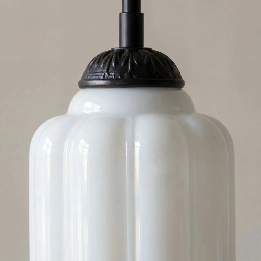 Eloise pendant cap and shade detail