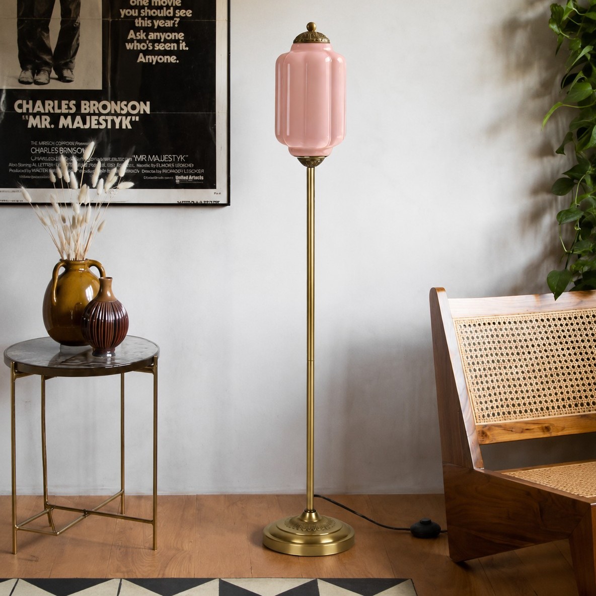 Eloise floor lamp in a collected interior