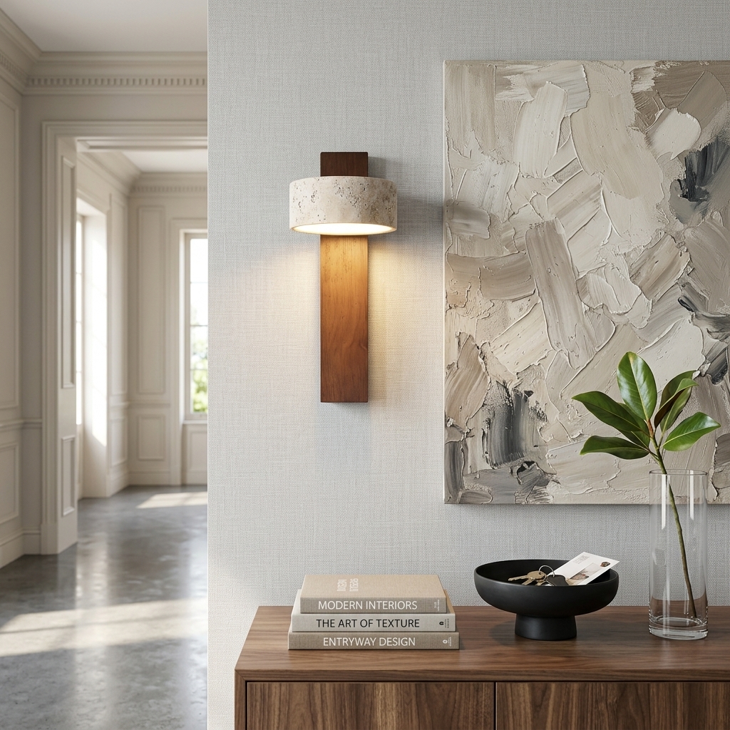 Ripple green glass wall sconce design inspiration