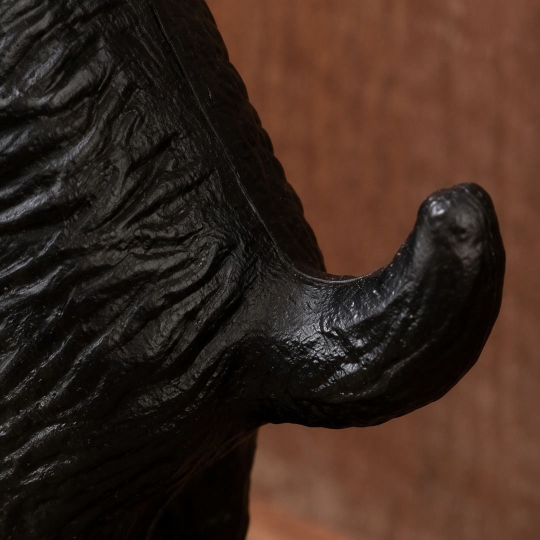Close detail of the Guardian door stopper tail and rear leg join