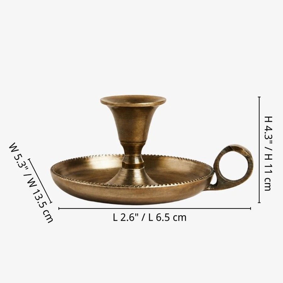 Aura candlestick dimension diagram