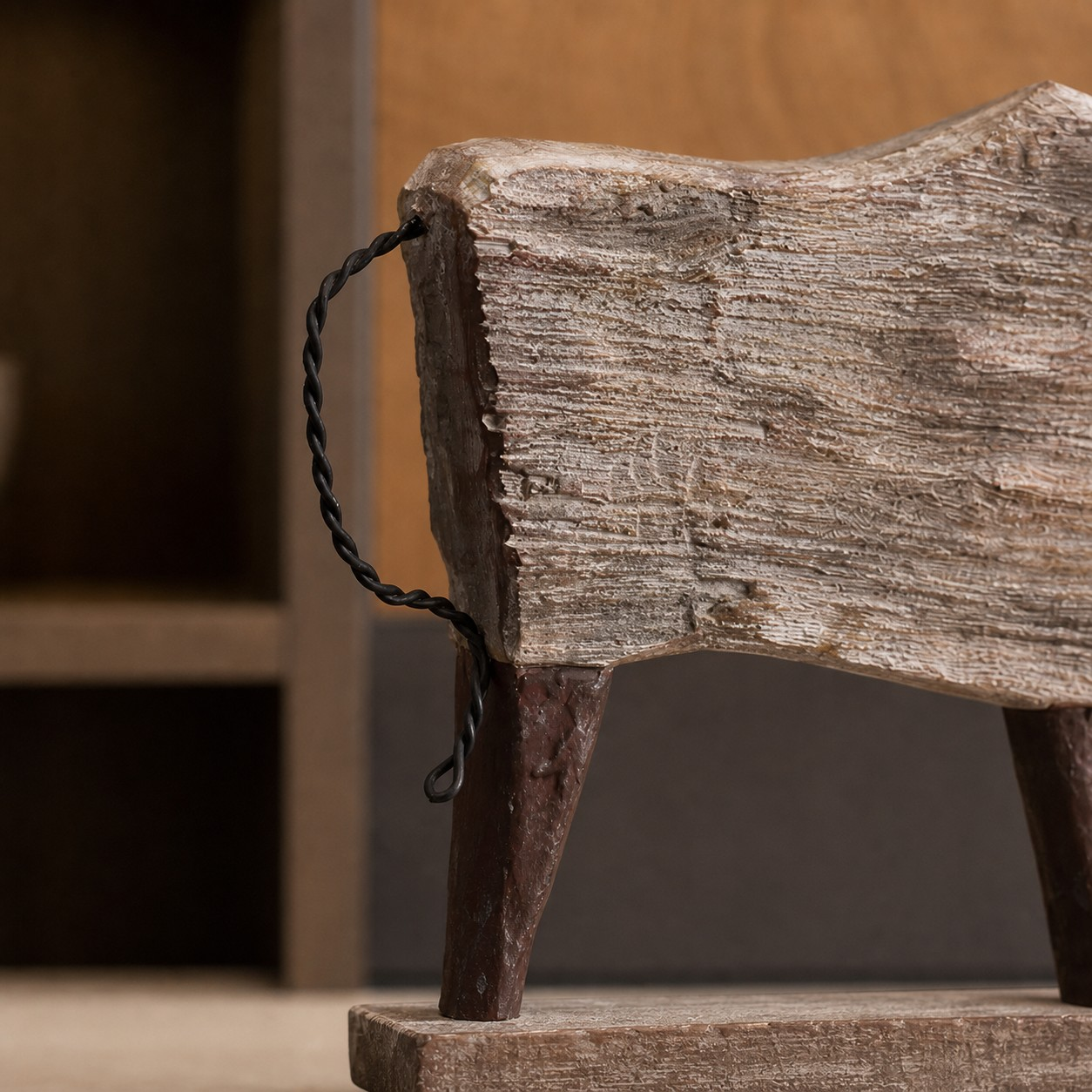 Equora bull sculpture body detail