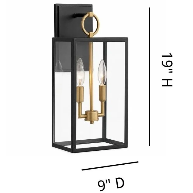Ferrix Außenwandlaternen-Größendiagramm