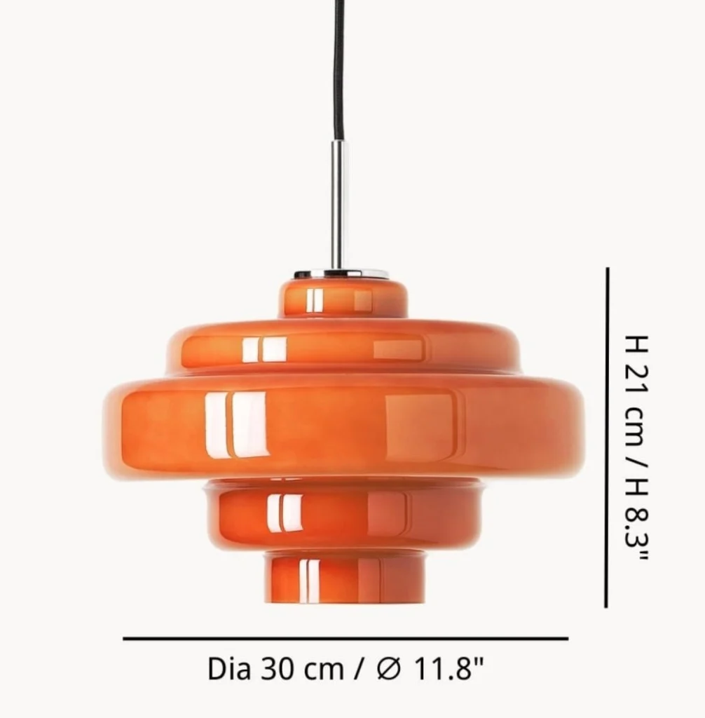 Koloro 11.8 inch size diagram