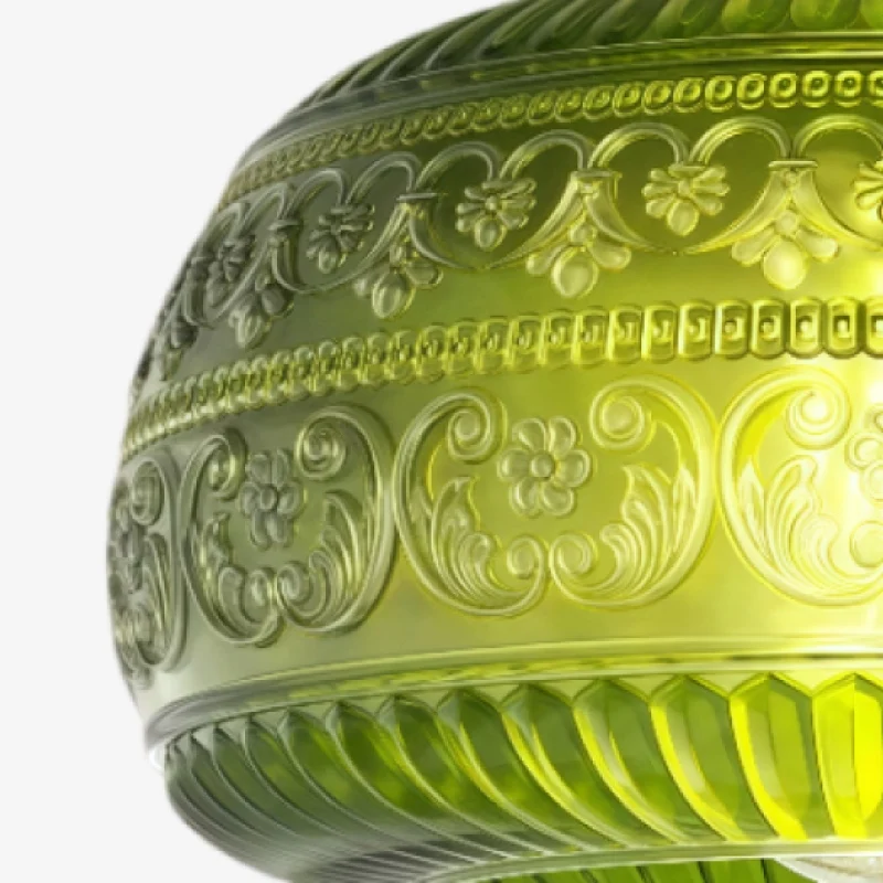 Embossed Navello glass pattern