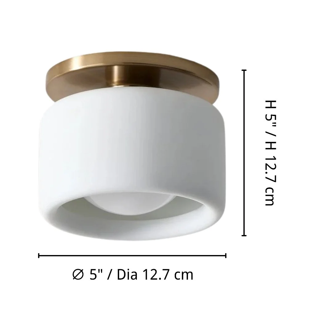 Size 1 diagram 5 inch