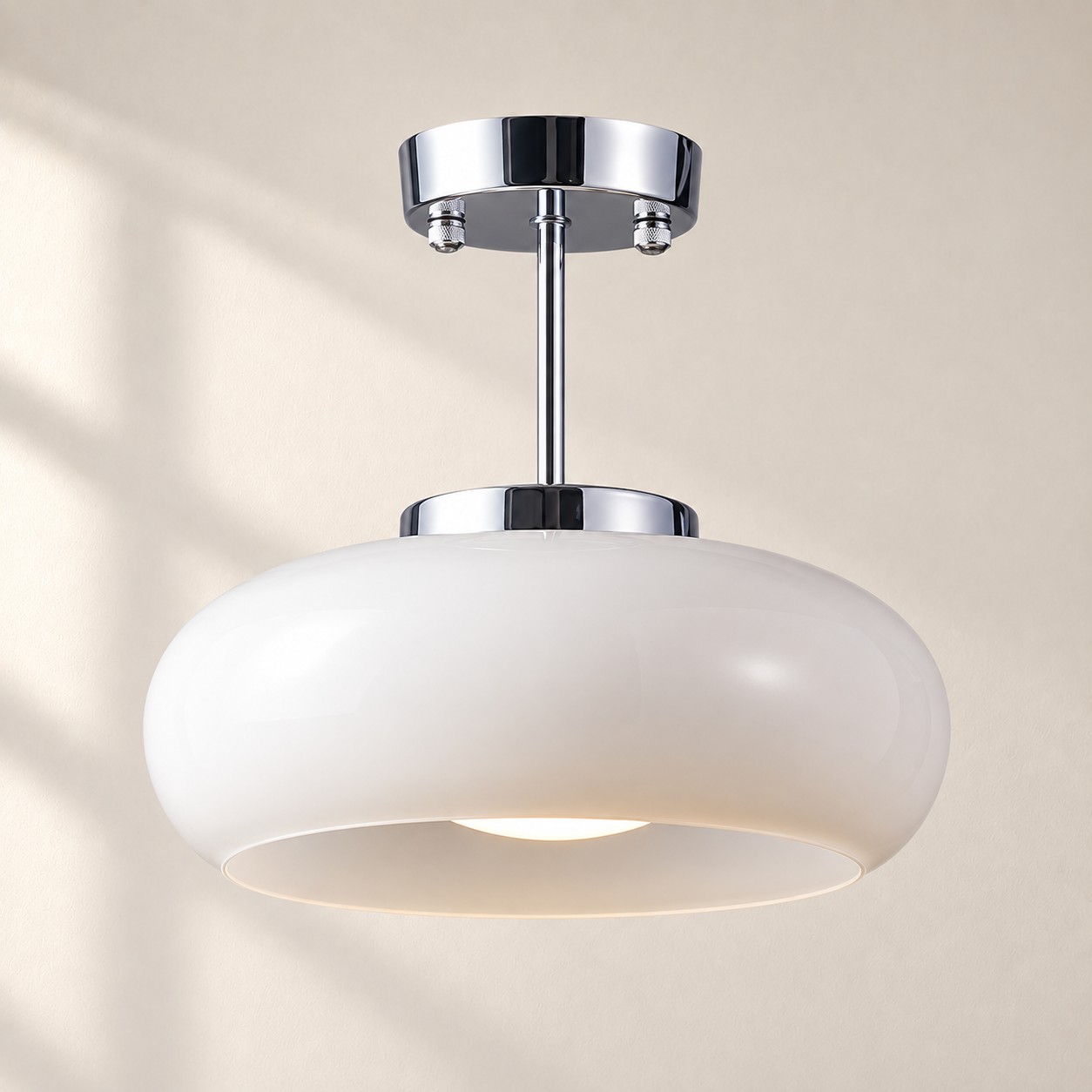 Bauvia Ceiling Light with Bauhaus lines and colour options
