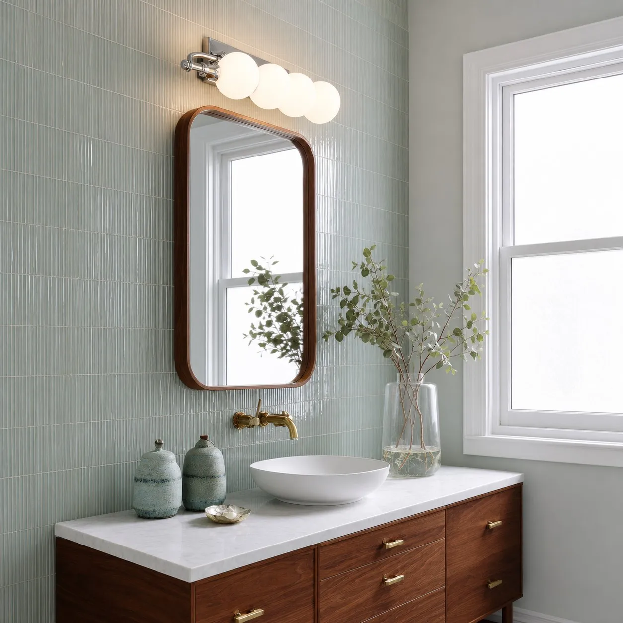 scene window bathroom