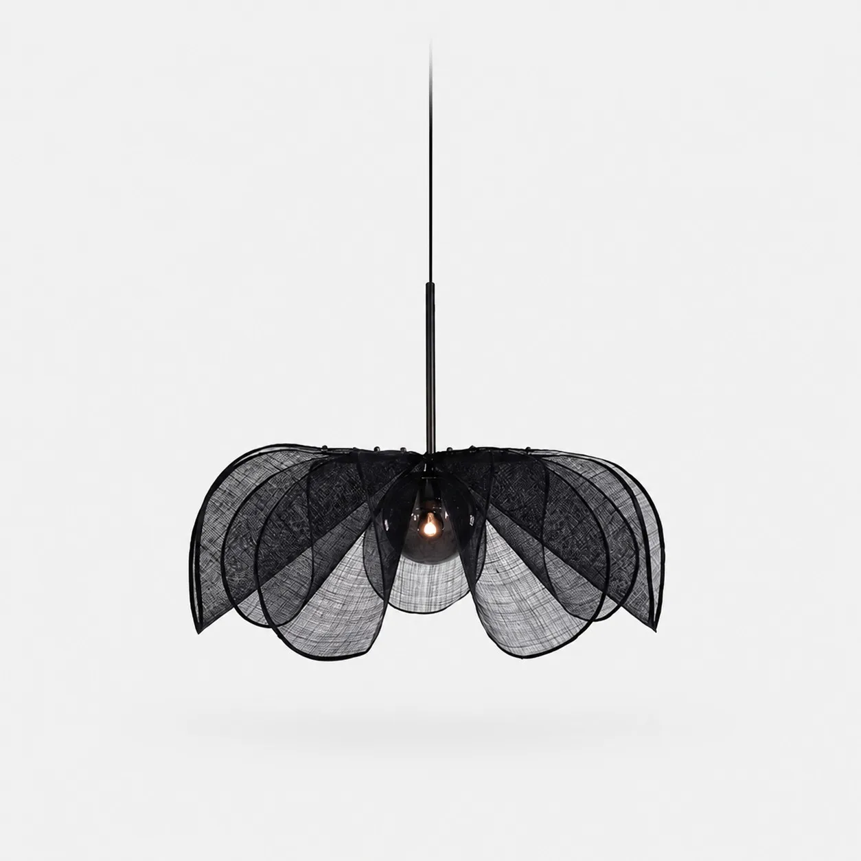 Black 50 cm pendant light