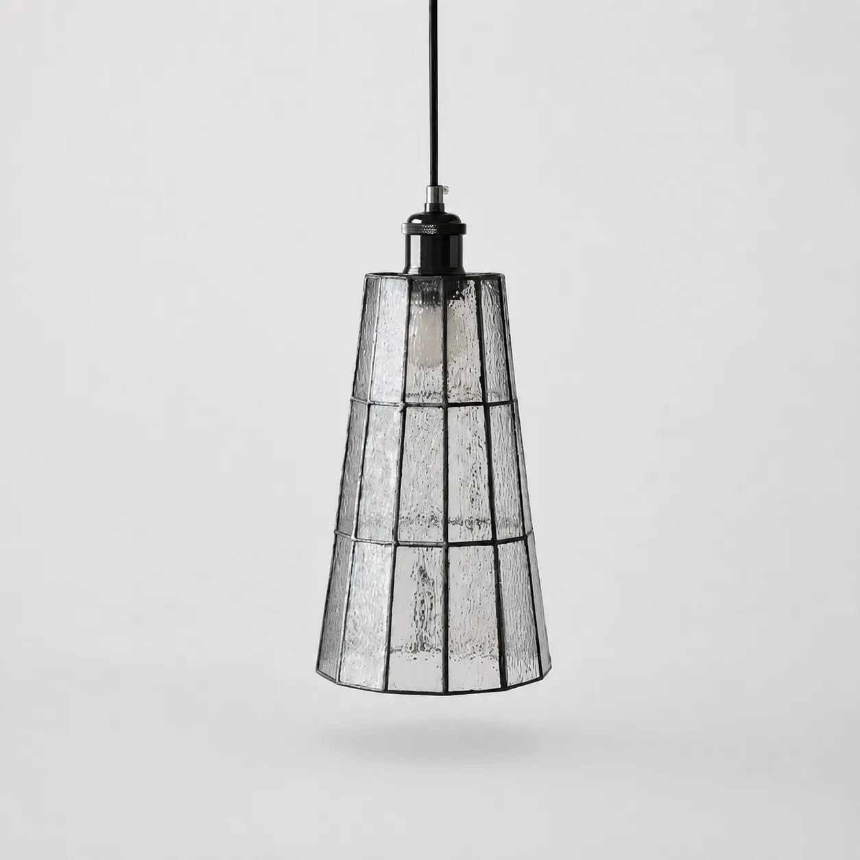 Artisan Stained Glass Tapered Pendant Light