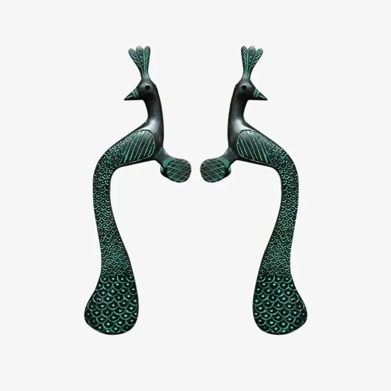Handcrafted Brass Animal Door Handles 30