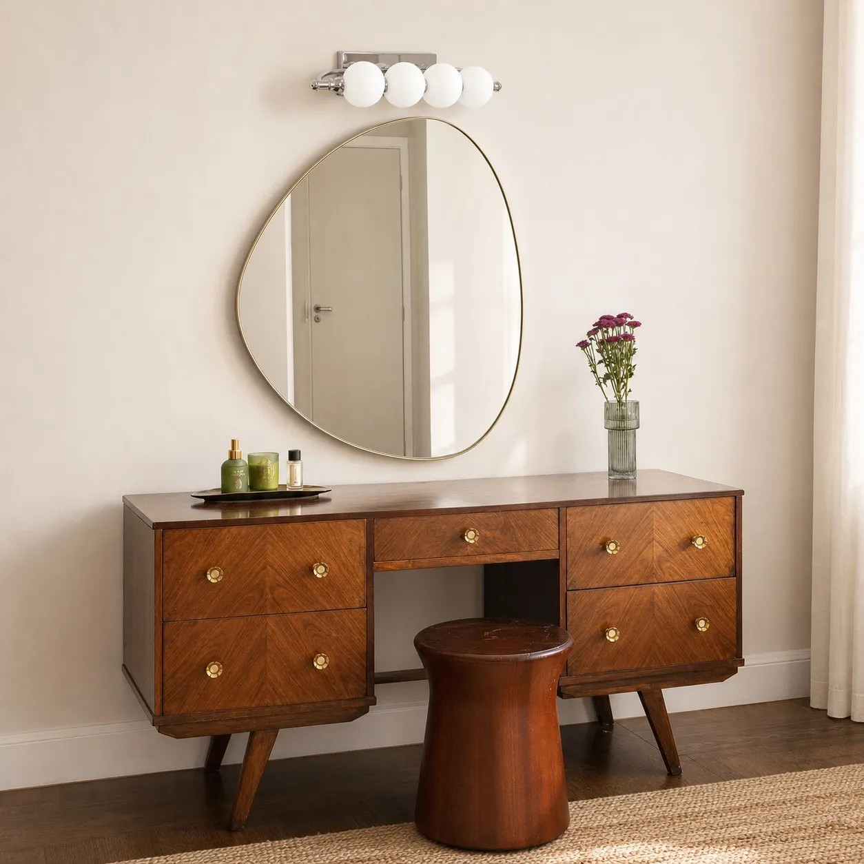 scene dressing table