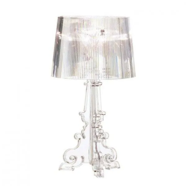 Bourgie Acrylic Table Lamp Transparent