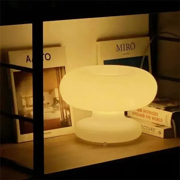 Mushroom Donut Bauhaus Table Lamp S9