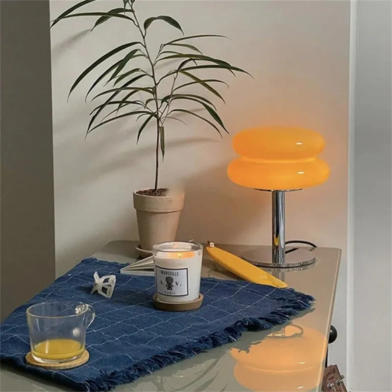 Retro Bauhaus Lollipop Ripple Table Lamp for Bedroom S19