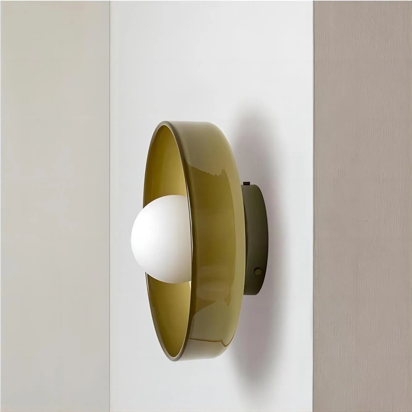 Morandic Disc Orb Wall Lamp Ceiling Lamp S26