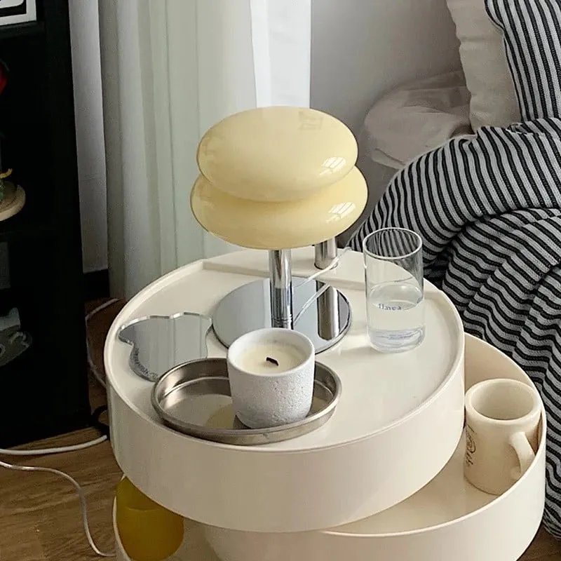 Retro Bauhaus Lollipop Ripple Table Lamp for Bedroom S19
