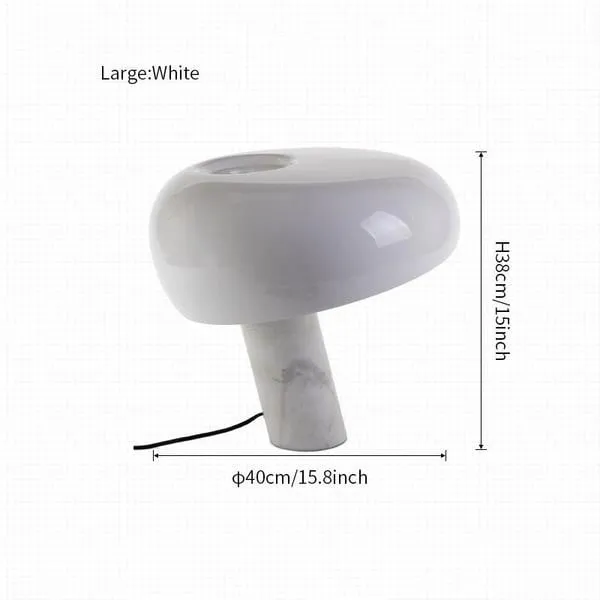 Snoopy Marble Table Lamp