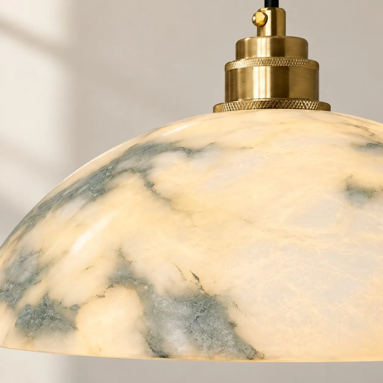 Alabaster dome surface detail