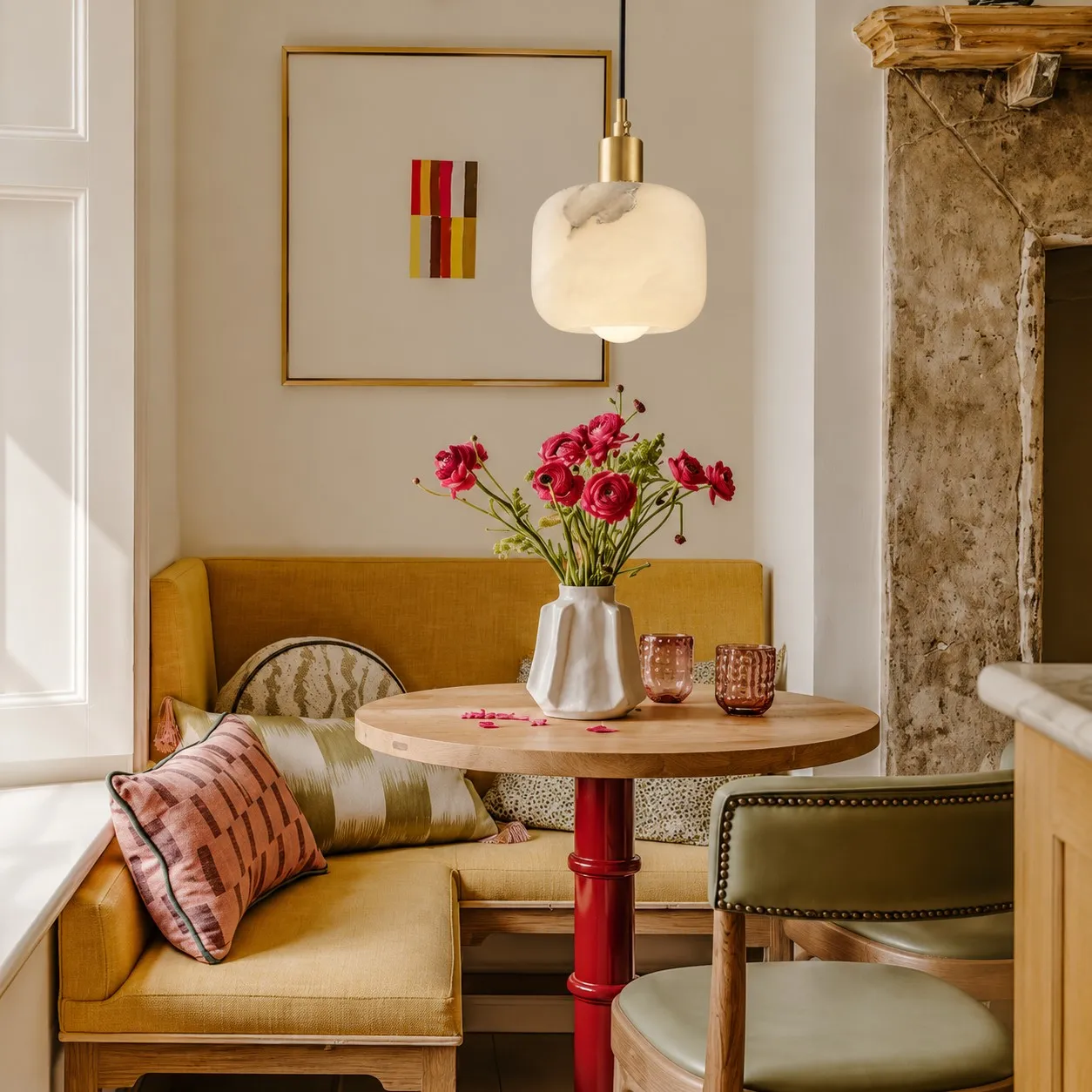 scene dining nook