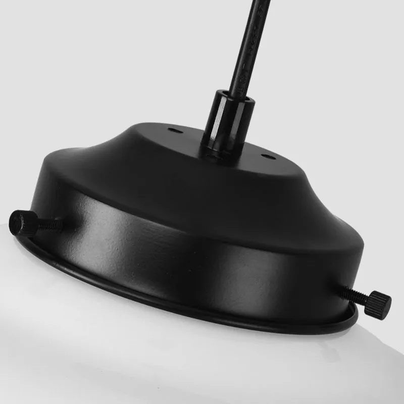 Black canopy and cord detail
